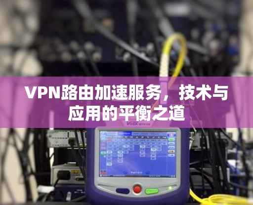 VPN路由加速服务，技术与应用的平衡之道