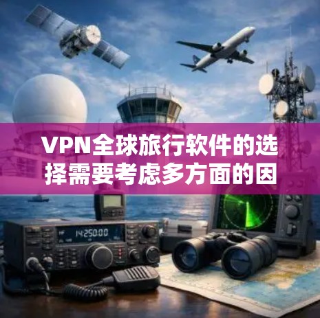 VPN全球旅行软件的选择需要考虑多方面的因素,包括软件的安全性、功能是否全面、是否适合你的旅行计划以及是否愿意支付一定的费用。以下是一些推荐的VPN软件,适合全球旅行的用户 VPN全球旅行软件的选择需要考虑多方面的因素,包括软件的安全性、功能是否全面、是否适合你的旅行计划以及是否愿意支付一定的费用。以下是一些推荐的VPN软件,适合全球旅行的用户