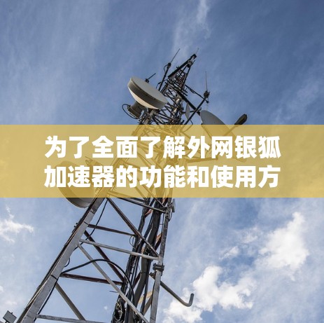 为了全面了解外网银狐加速器的功能和使用方法,以下是详细的步骤指南 为了全面了解外网银狐加速器的功能和使用方法,以下是详细的步骤指南