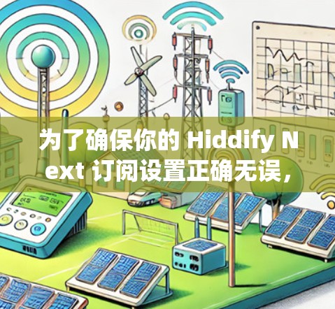 为了确保你的 Hiddify Next 订阅设置正确无误，按照以下步骤进行调整和验证